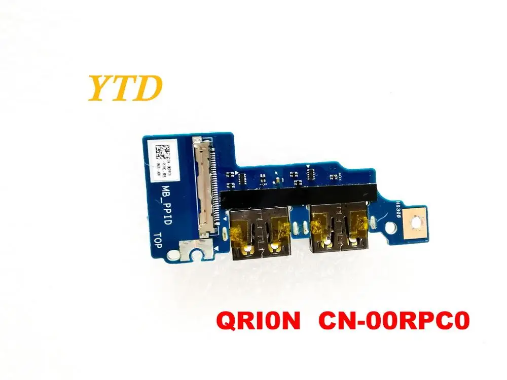 Оригинал для DELL QRI0N CN 00RPC0 USB плата Протестировано хорошая бесплатная