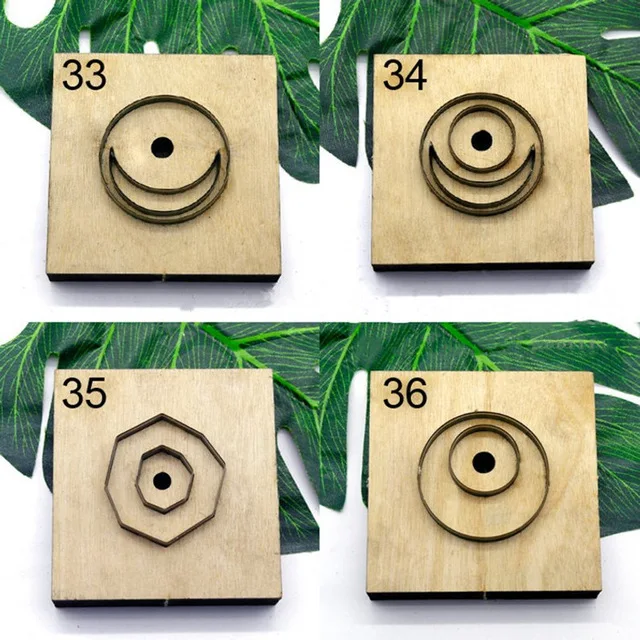 Японское стальное лезвие для высечки перфорирование алмазная круглая форма