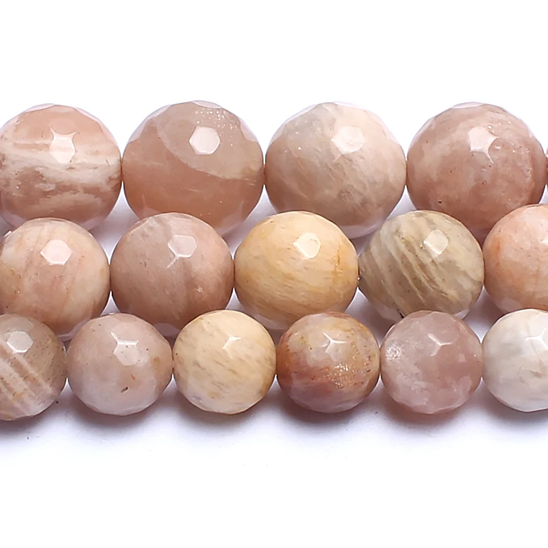 Бусины из натурального камня с гранями 15 дюймов/нить 6/8/10/12 мм | Украшения и