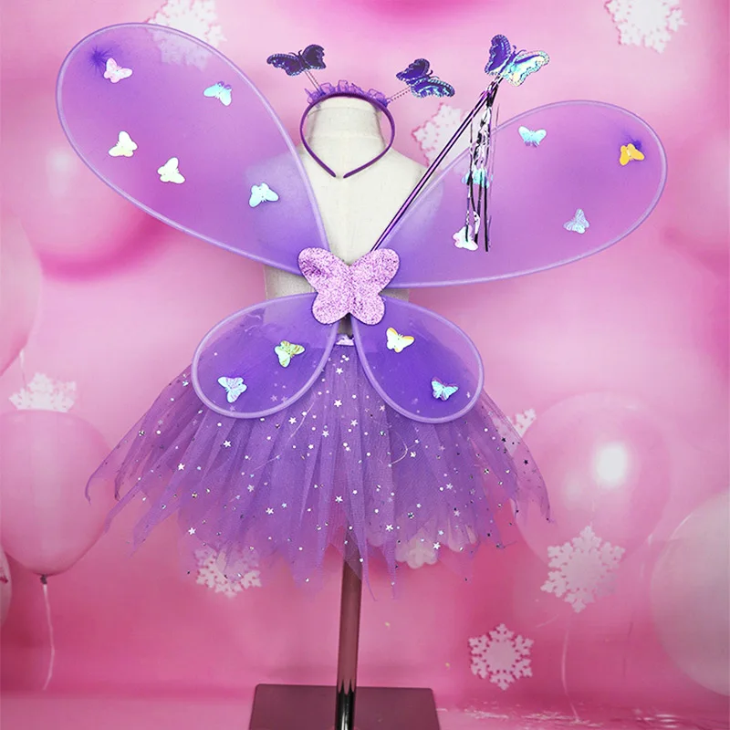 Новинка 4 шт./компл. светильник Кая мини юбка для маленьких девочек головные уборы