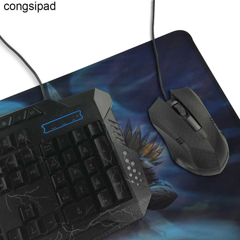 Игровой коврик для мыши congsipad Caoutchouc Mantis Vitesse big Edition Souris de Verrouillage Tapis pour PC Большой