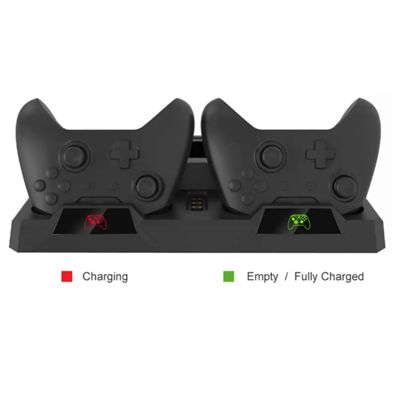 

Charging Base with Cooling Fan Dual Controller Charge Stand for X-BOX One/X/S Dropshipping
