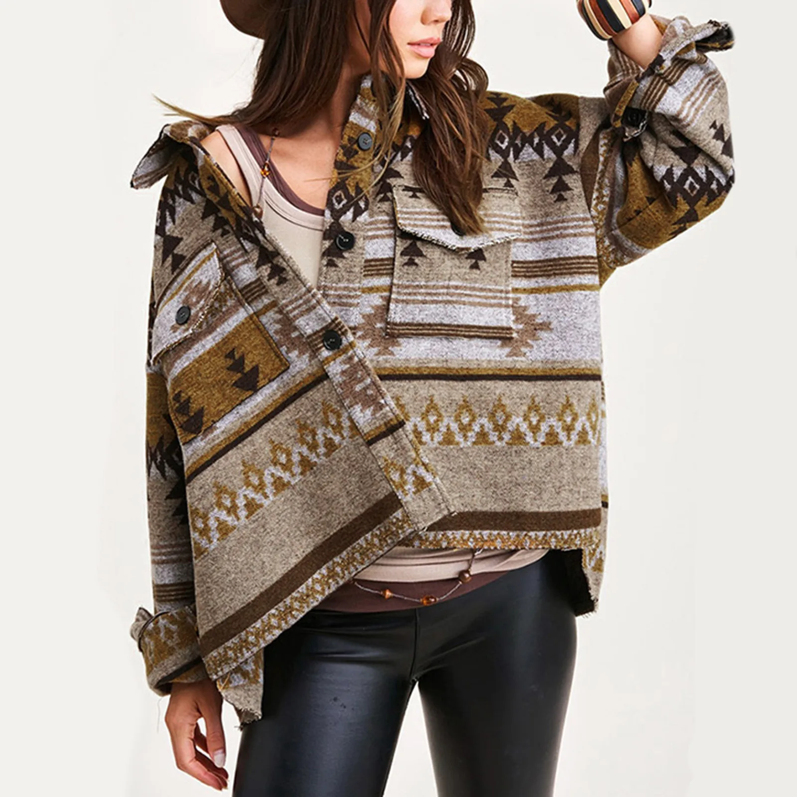 

2021 Women Lapel Button Casual Long Sleeve Coat Comfy High Quality Coat Fashionable Design Daily Warm Coats Fast Free Shipping