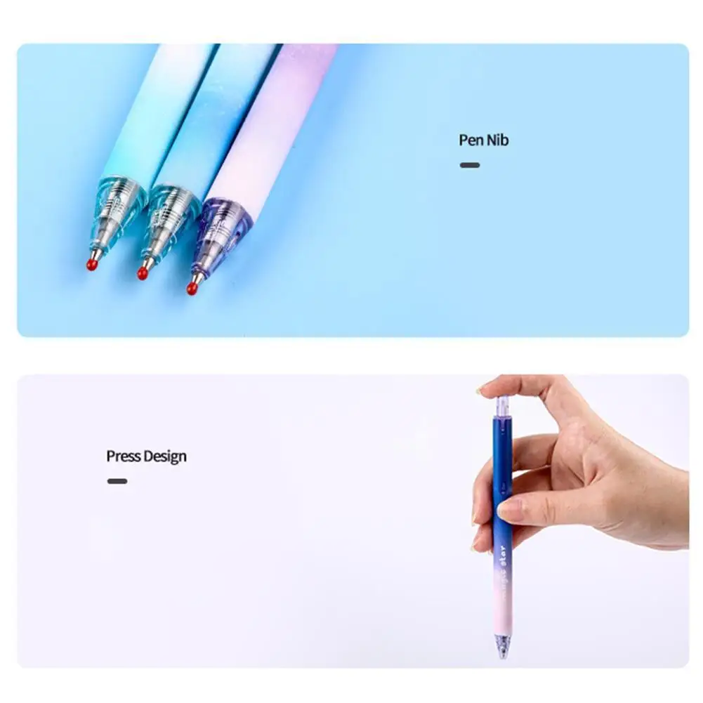 

Star Series Neutral Pen Novelty Writing Pens Lovely Simple Pens Girls Gift School For Kids Pens Supplies Office Kawaii Neut C4T6