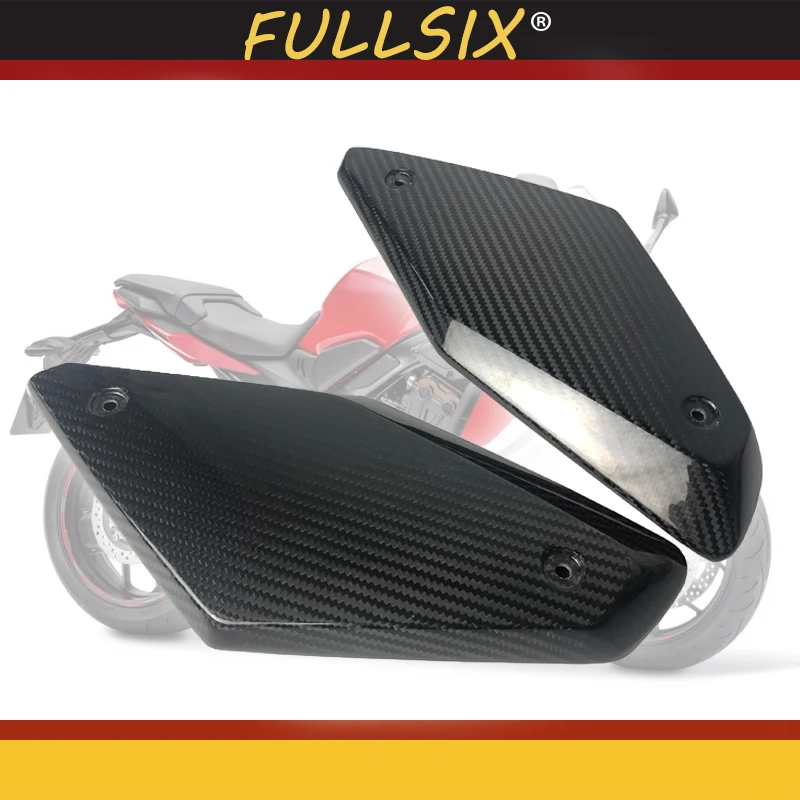 Модифицированная боковая Защитная крышка из углеродного волокна для мотоцикла, передняя боковая Защитная крышка панделя для CB650R cb650r 2019-2020, декоративная