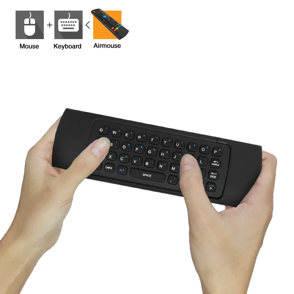 Air mouse пульт дистанционного управления с подсветкой MX3 Pro 2 4G умная беспроводная