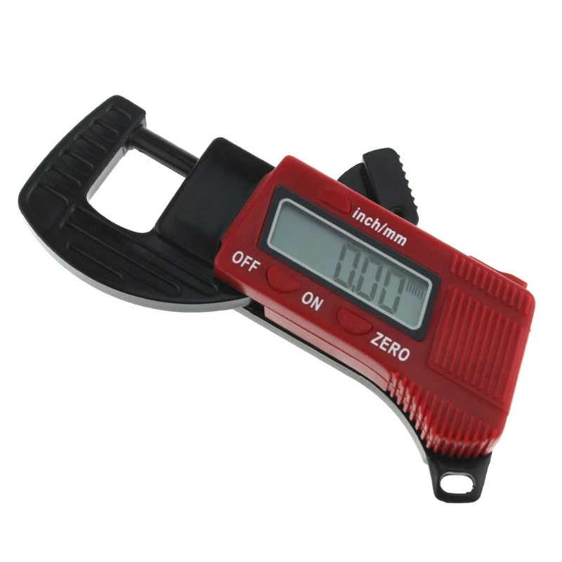 

0-12.7mm Digital Electronic LCD Thickness Guage Caliper Carbon Fiber Micrometer Q9QD