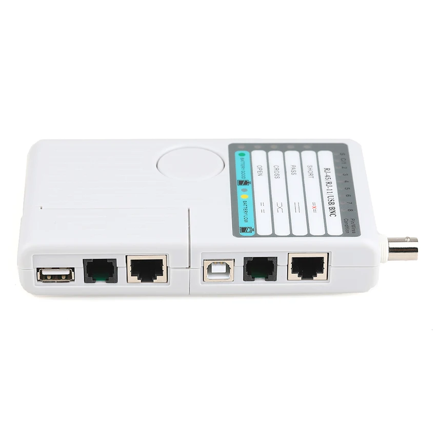 Тестер сетевого кабеля 4 в 1 KELUSHI NF3468 RJ11/ RJ45/ USB/ BNC|rj45 rj11|network rj45rj11 rj45 |