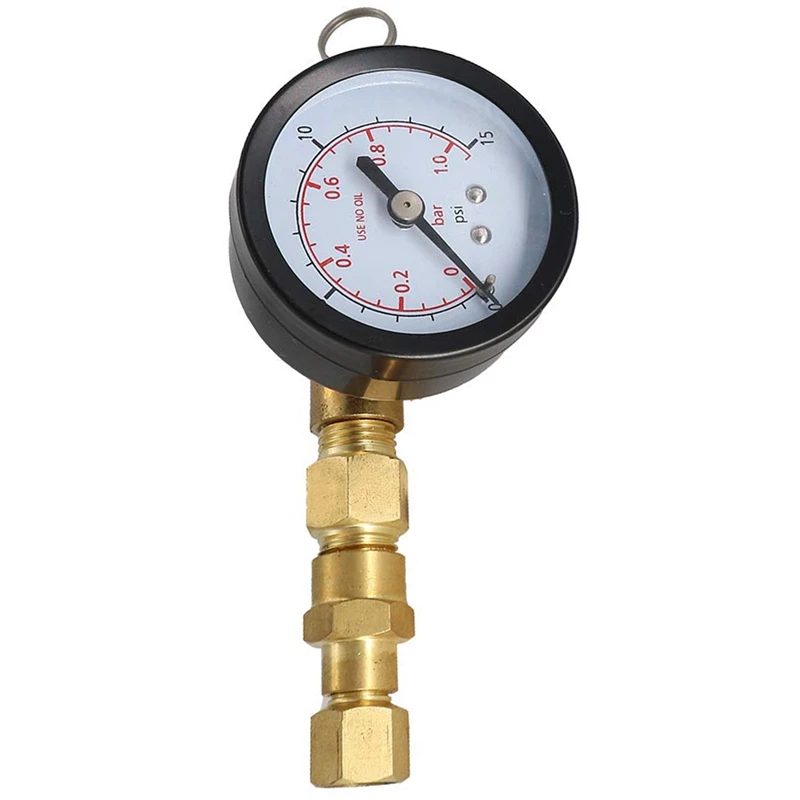 Homebrew регулируемый клапан давления W/Манометр с резьбой газовый шаровой замок Kegging