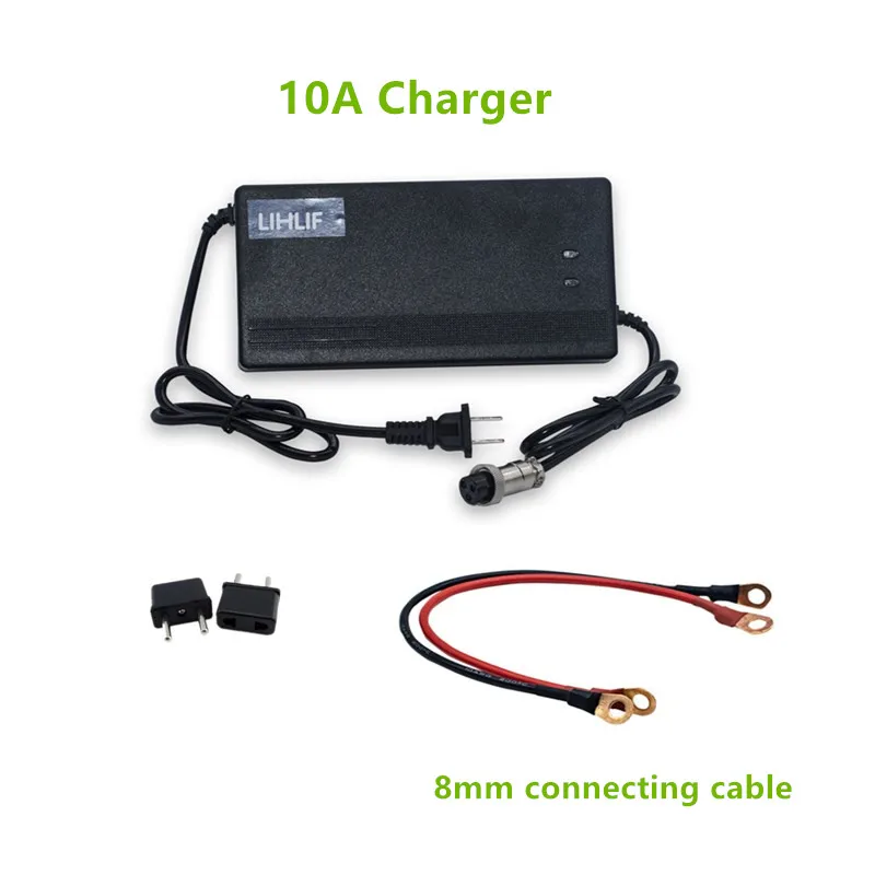 24V lifepo4 80ah аккумулятор 80AH водонепроницаемый литиевый с 10A зарядным устройством