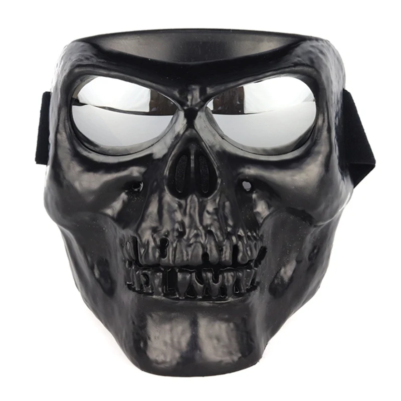 A1 Outdoor Sports Tactical Military Paintball Airsoft Full Face Protective Safety Goggles Mask AH08 - Цвет: A1