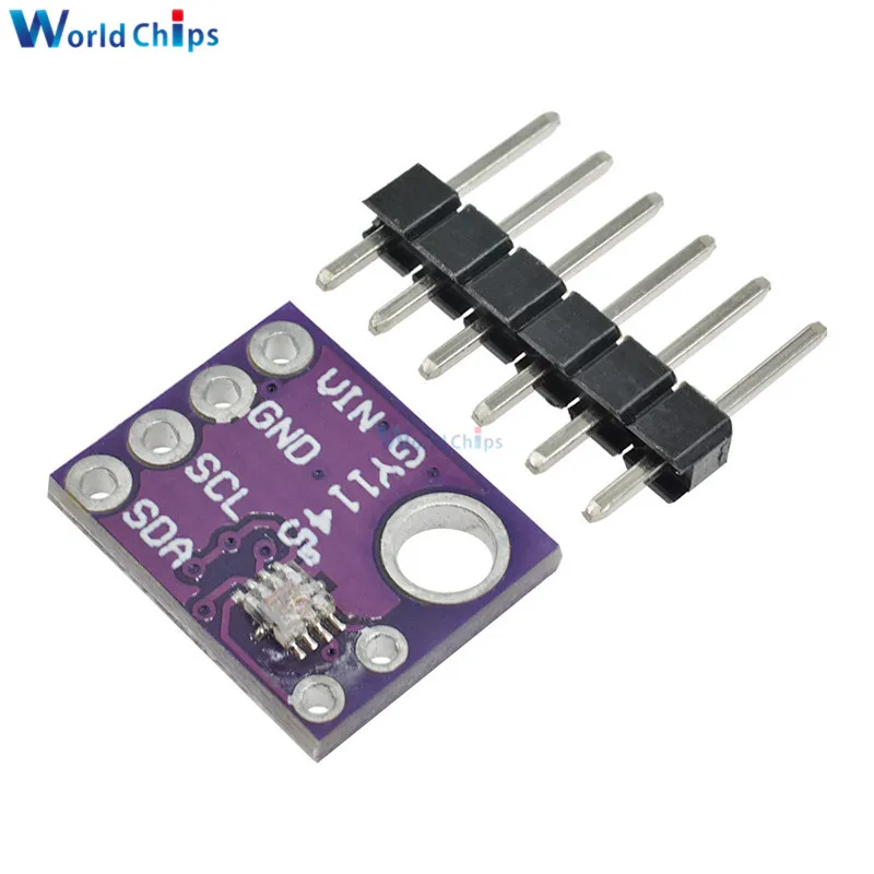 I2C SI1145 УФ ИК Видимый датчик GY1145 6Pin заголовок света Breakout Board модуль цифровой датчик с 6P штыревой заголовок