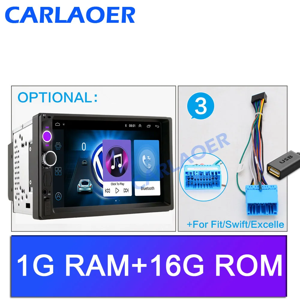 2G ram 2Din Android радио 2 din Авторадио мультимедийный плеер Авто аудио стерео для Volkswagen Nissan hyundai Kia toyata lada Ford