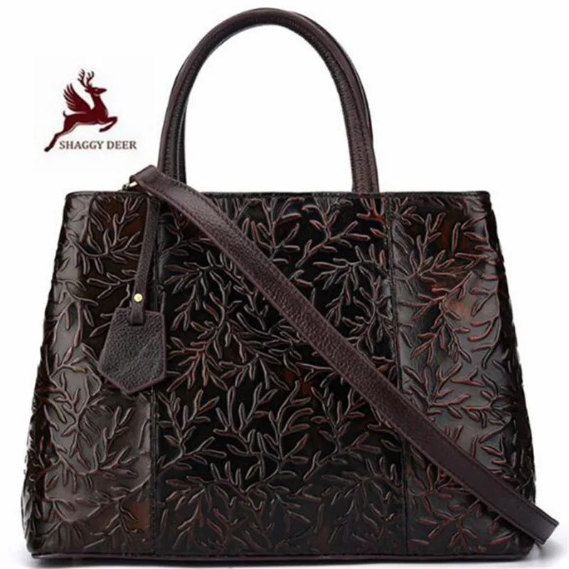 Высокое качество лохматый олень ручной работы индивидуальность воловья женская