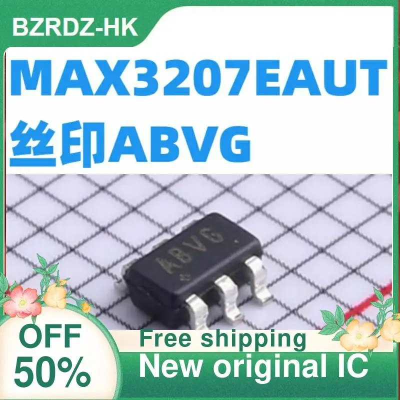 

MAX3207EAUT SOT23-6 ABVG, новая оригинальная интегральная схема, 1 шт.