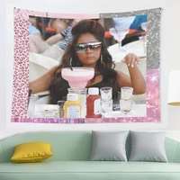snooki mood tapestry bohemian decoration wall hanging bedroom psychedelic scene starlight art home decoration