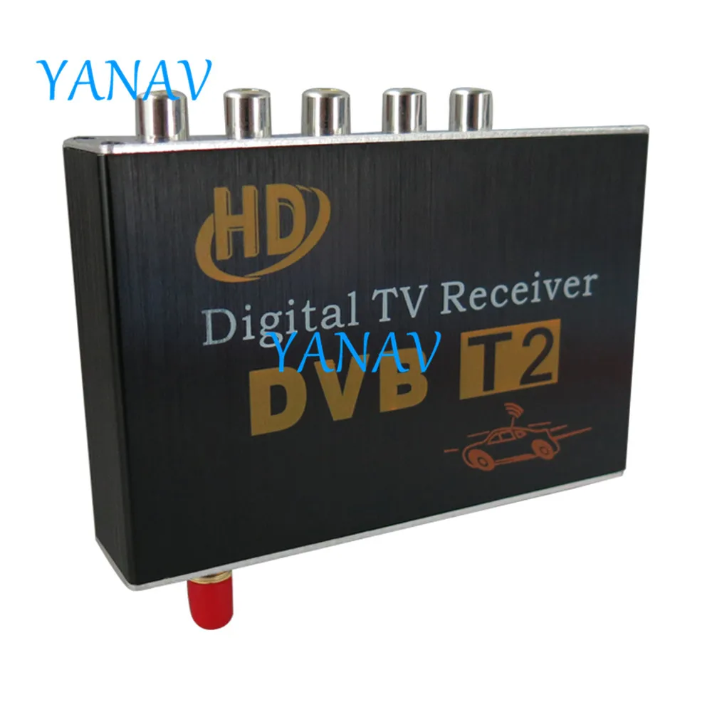 Автомобильный тв тюнер HD 1080P цифровой ТВ для автомобиля с поддержкой Wi Fi функцией