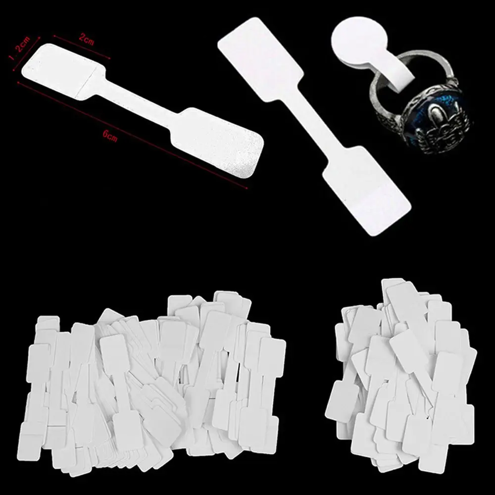 Круглый Quadrate Blank Card Display Tool браслет hangтеги самоклеящиеся Стикеры ценовые этикетки