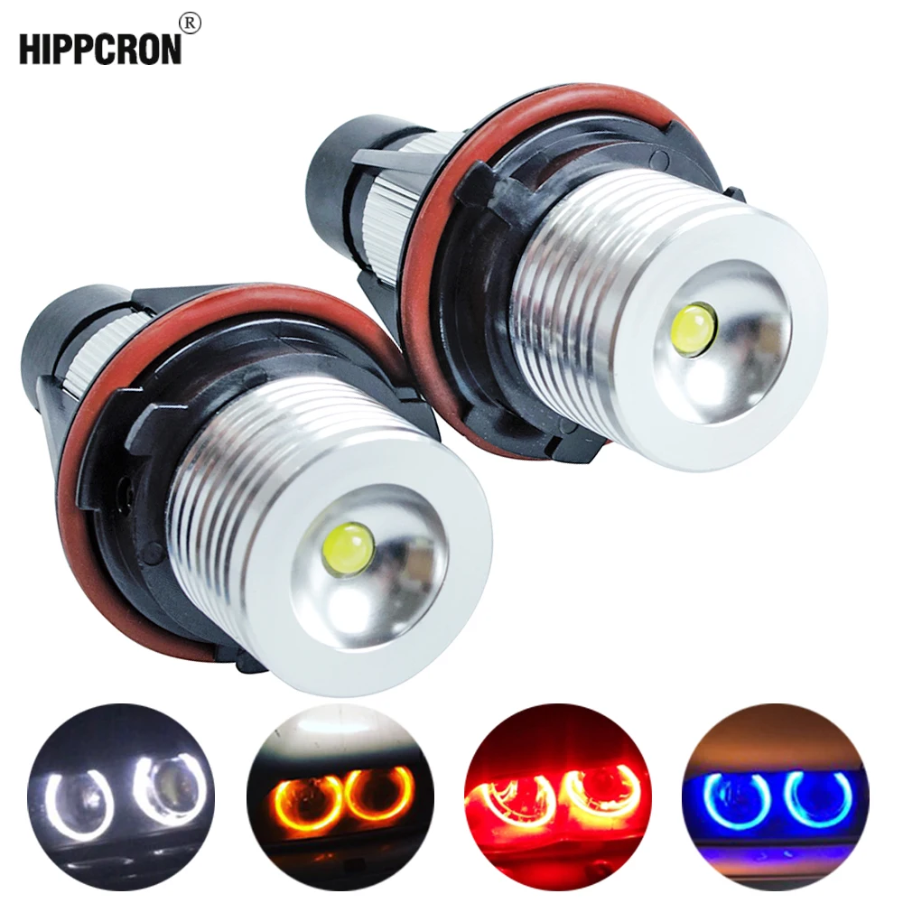 Ангельские глазки для E39 Автомобильный светодиодный фар 1 комплект в партии 2*5 Вт