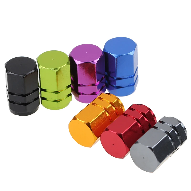 4 шт. колпачки на клапаны автомобильных шин 7 цветов|style cap|styling car |