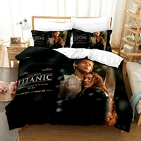 3d bedding set 3d print design duvet cover sets king queen twin size dropshipping boy gife jack and rose titanic
