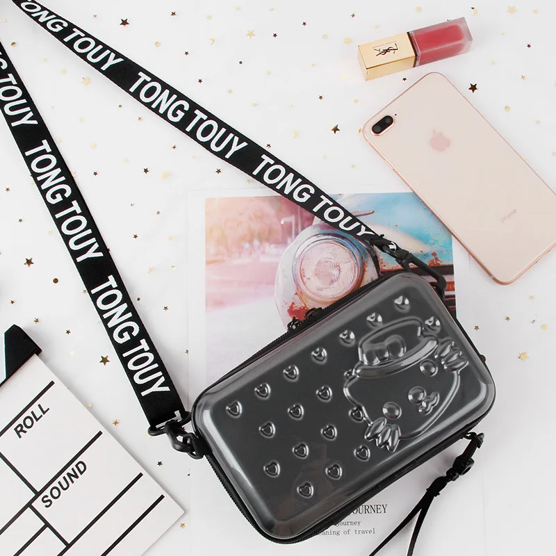 Персональный миниатюрный чемодан модная дизайнерская жесткая оболочка