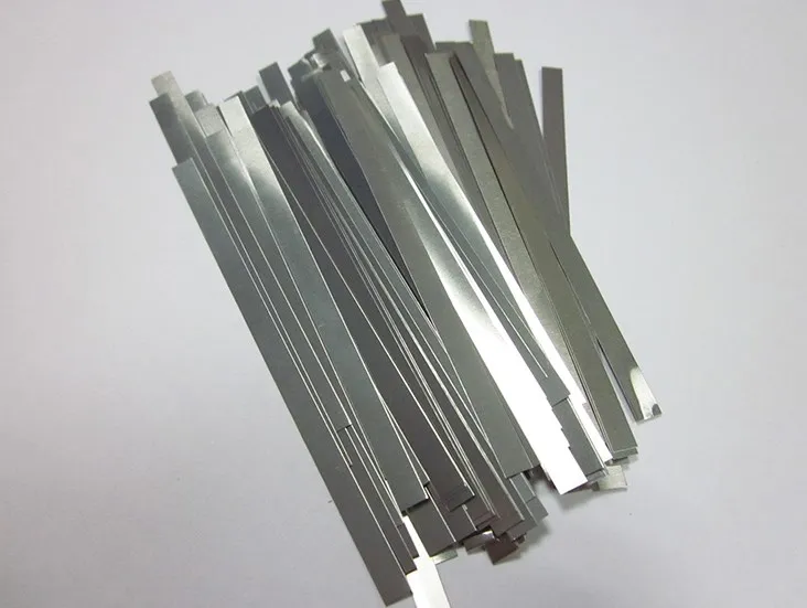 Лента из чистого никеля N6 0 2 x 8 мм для оборудования точечной сварки аккумуляторов