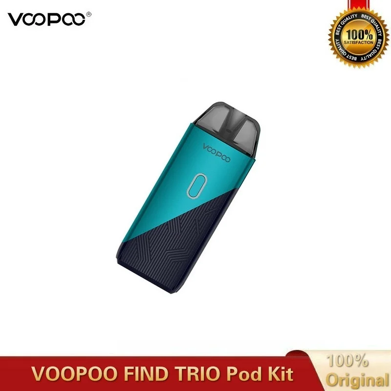 Оригинальный VOOPOO FIND TRIO Pod Комплект 1200 мАч батарея с 3 мл PnP-C1 и PnP-R1 катушки