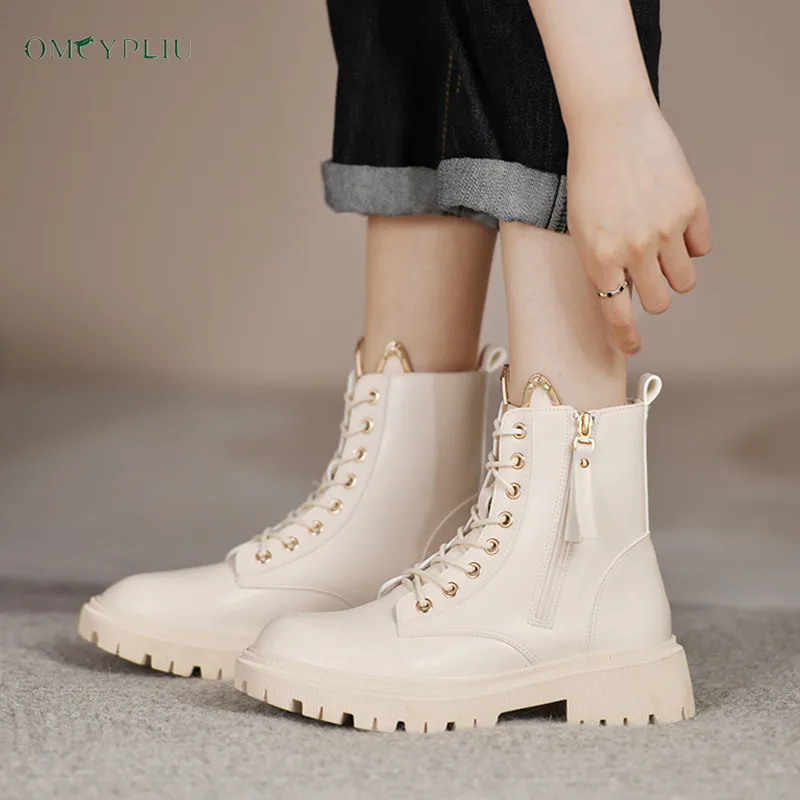 

Женские Классические ботинки на высоком каблуке, черные Универсальные ботинки-мартинсы, большие размеры до 40, осень 2021