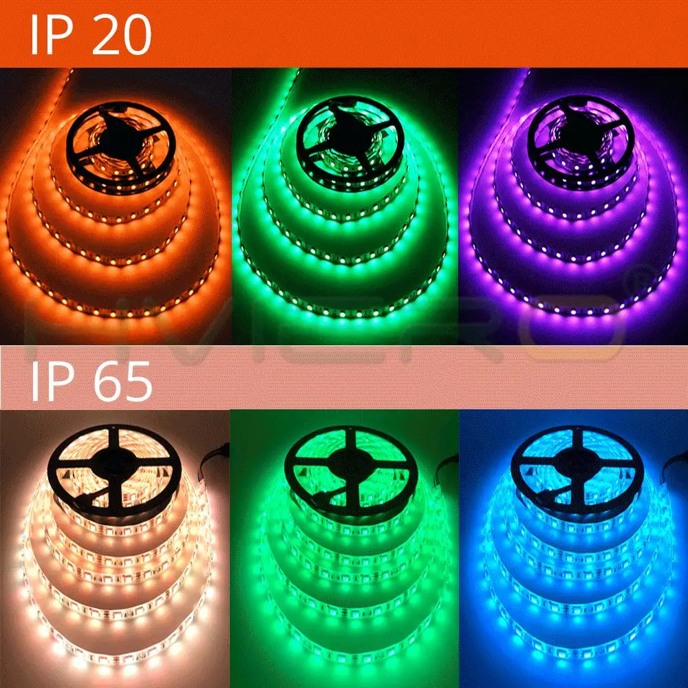 Светодиодная лента совместимая с Wi-Fi Bluetooth RGB RGBW 12 В постоянного тока 5050 5 м 300