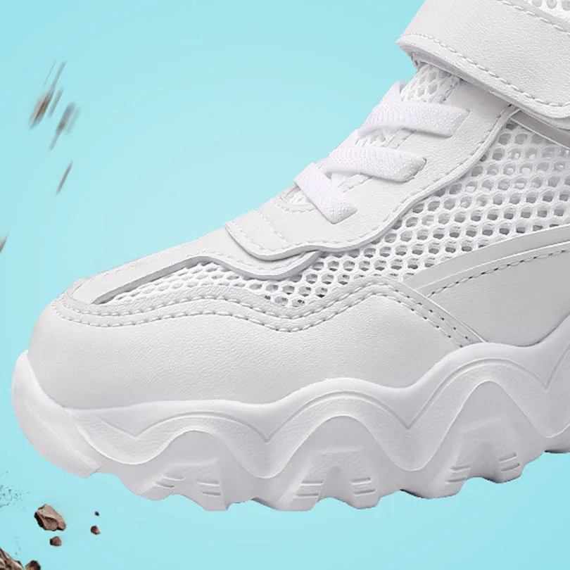 Новинка лета 2020 детская сетчатая обувь дышащая спортивная для мальчиков и