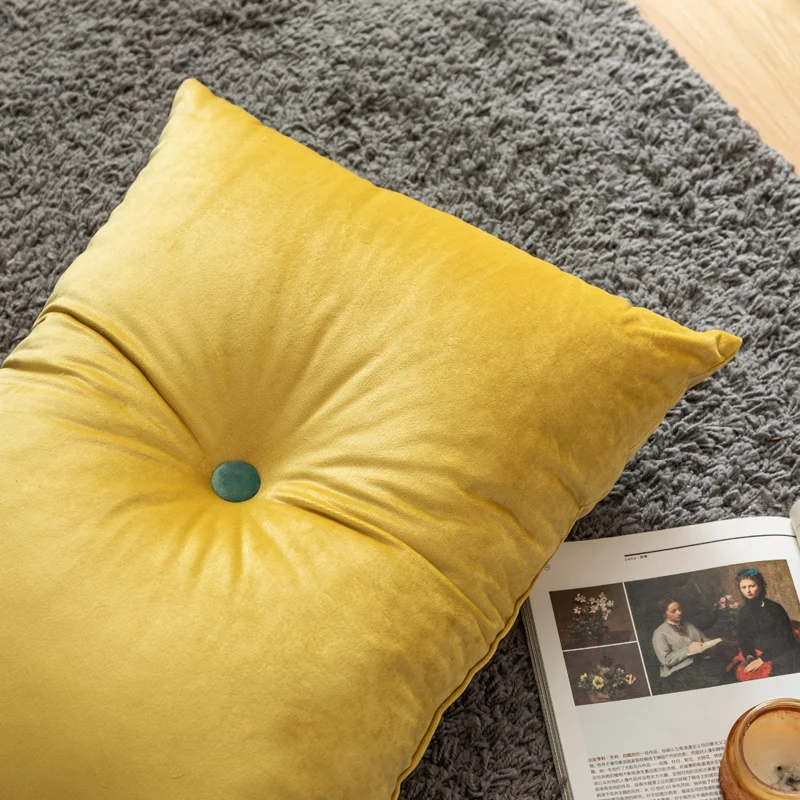 Домашний декор подушка диванная садовая Прямоугольная Бархатная индивидуальная