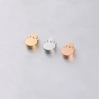 stainless steel christmas gifts snowmen charms pendants necklace bracelet space beads fashion accessories for diy jewelry making