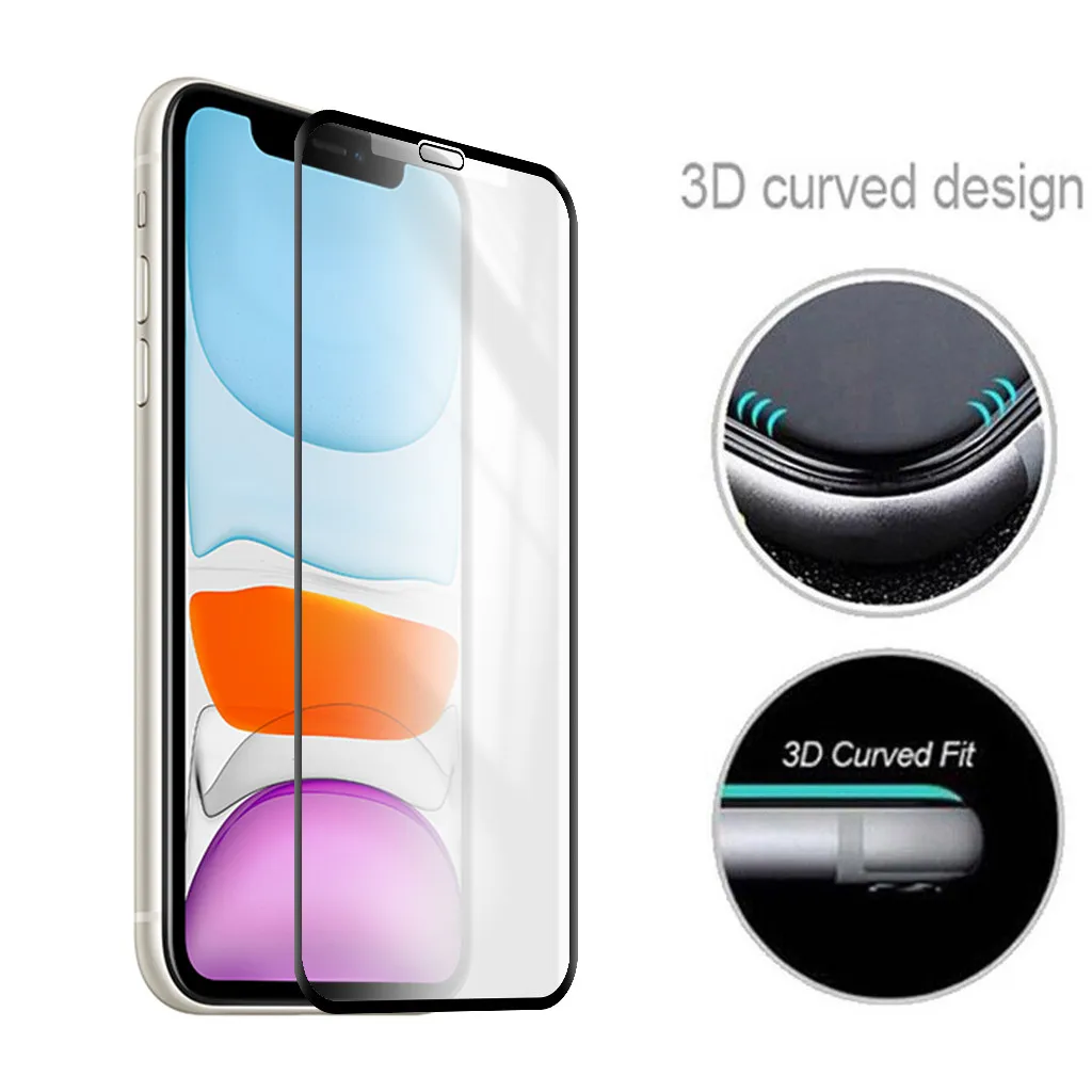 Прозрачная HD защитная пленка закаленное Стекло Экран Защитная для IPhone11 Pro 5 8