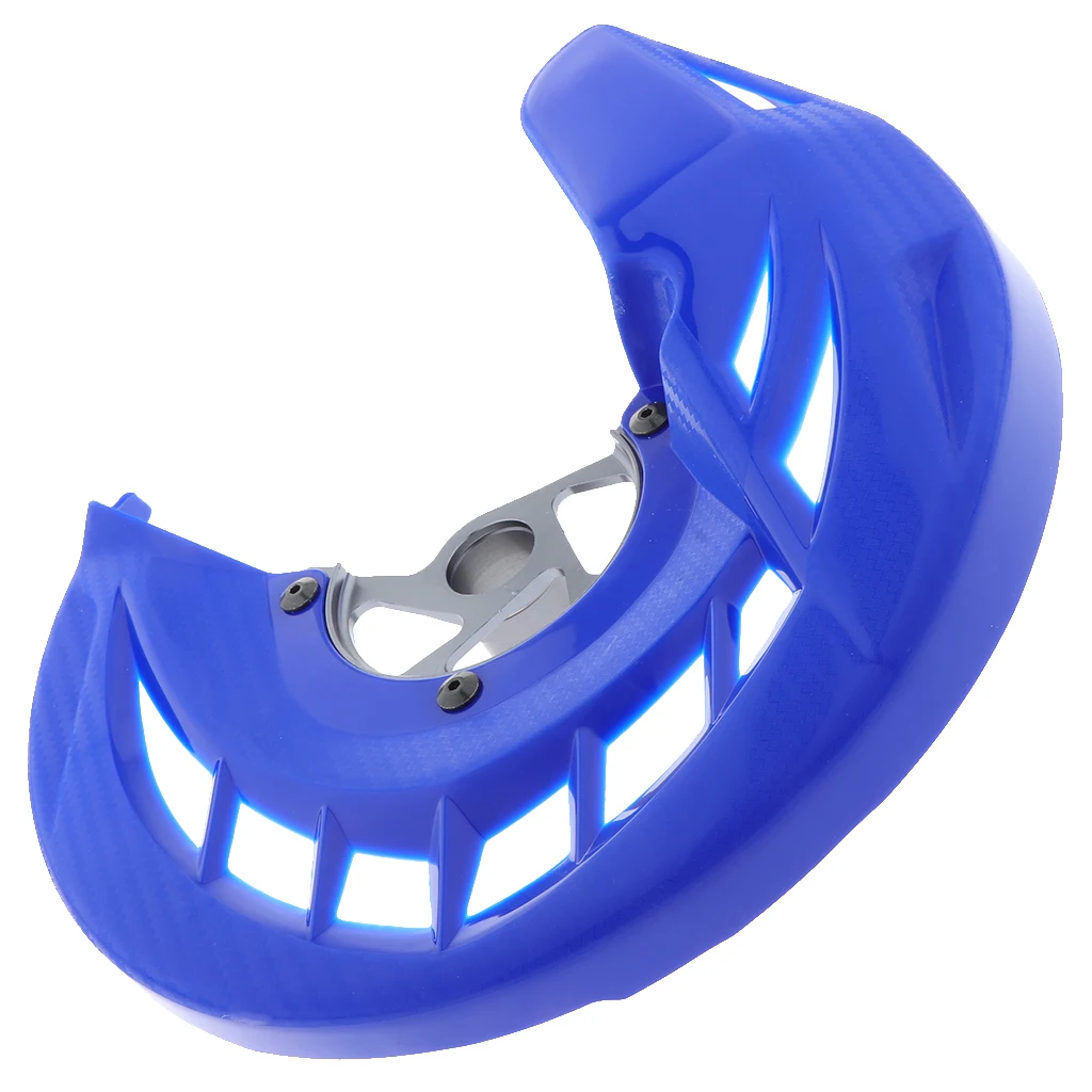 

1 Piece Blue Motorcycle Front Disc Brake Cover For 125 150 250 300 450