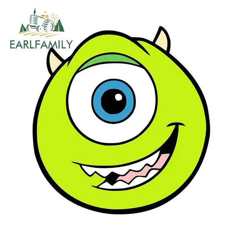 EARLFAMILY 13 см x 12 2 для Monster Power Mike персональная наклейка креативные наклейки