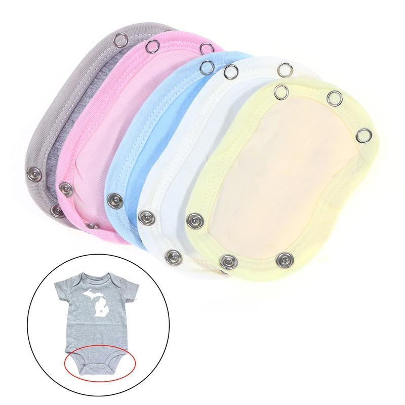 

1PC Solid Color Utility Bodysuit Jumpsuit Diaper Romper Extend Film Baby Kids Romper Partner Jumpsuit Extender