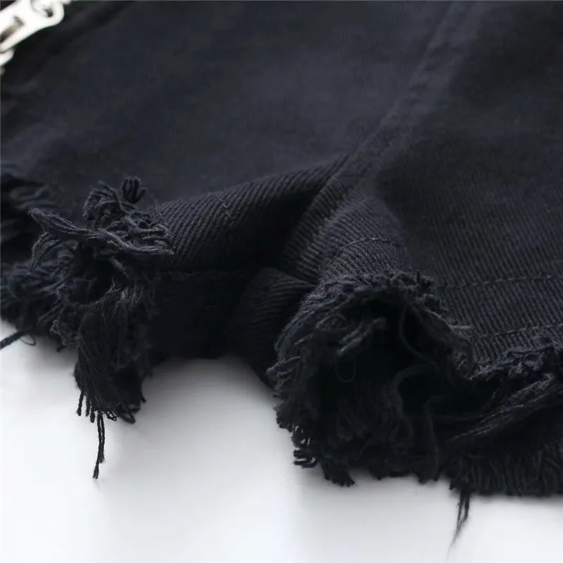 

Autumn and winter new European and American style street fashion zipper hairline denim shorts women, solid color casual high waist slim denim shorts ladies