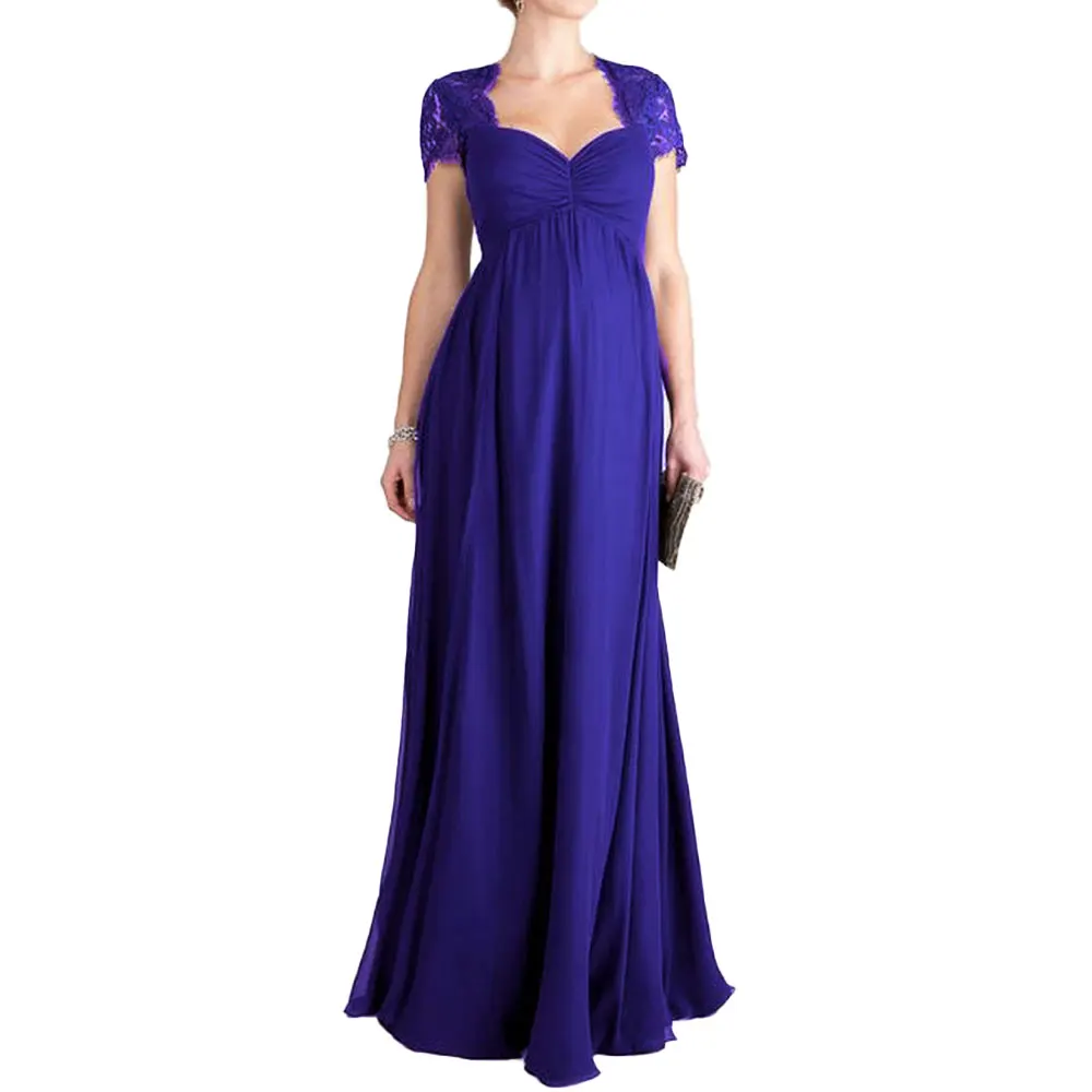 

Maternity Photography Dresses Long Lace Maternity Dresses for Photo Shoot Solid Pregnancy Dress Maternity Gown Women