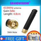 433 МГц LORA антенна 3dbi SMA Штекерный разъем прямой разъем 433 МГц IOT направленная антенна для Lorawan watermeter