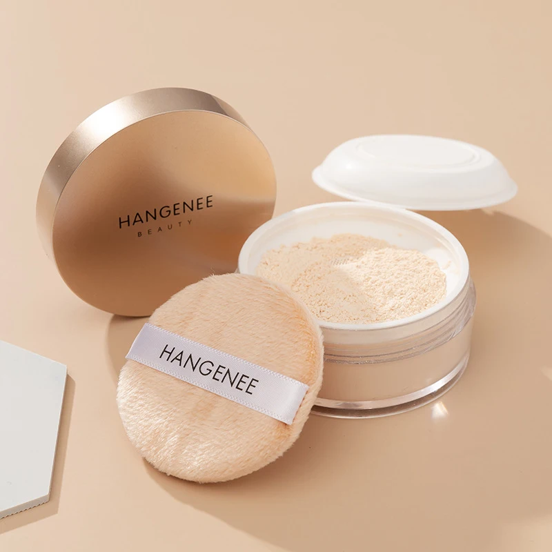 

Воздушная пудра для тонкого макияжа, рассыпчатая пудра, перламутровый увлажняющий макияж, пудра для контроля жирности, профессиональная ко...