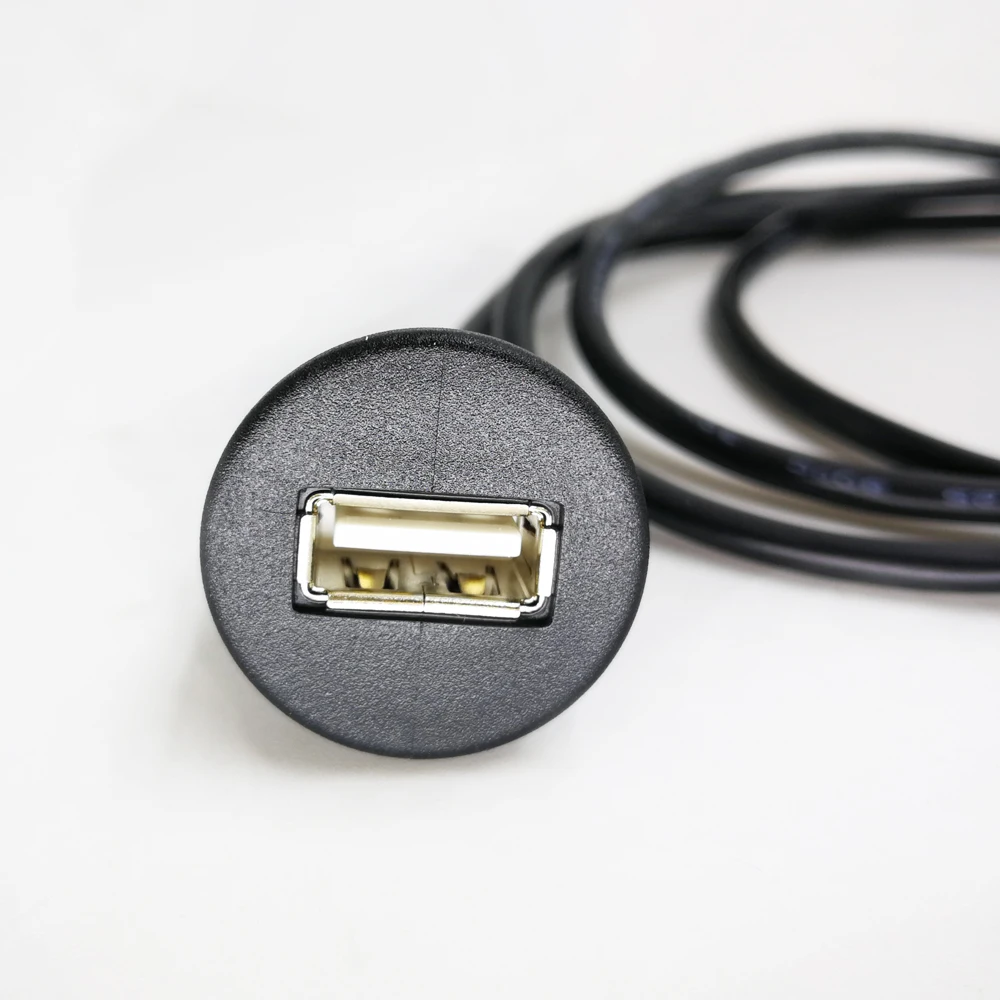 Biurlink 100 см Автомобильная лодка USB удлинительная проводка порт адаптер для Volkswagen