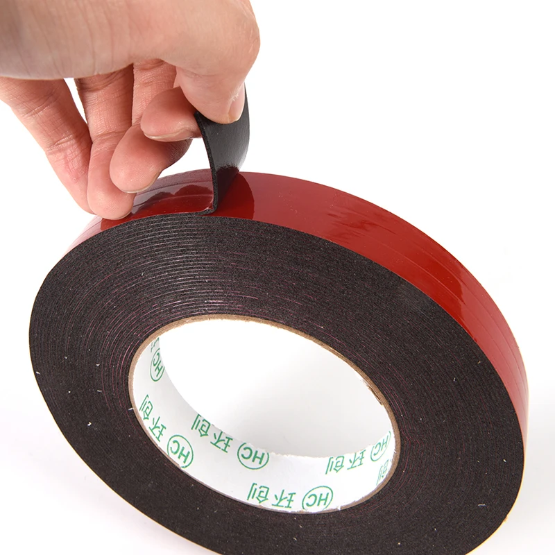 

10M Strong Permanent Double-Sided Adhesive Glue Tape Super Sticky With Red Liner