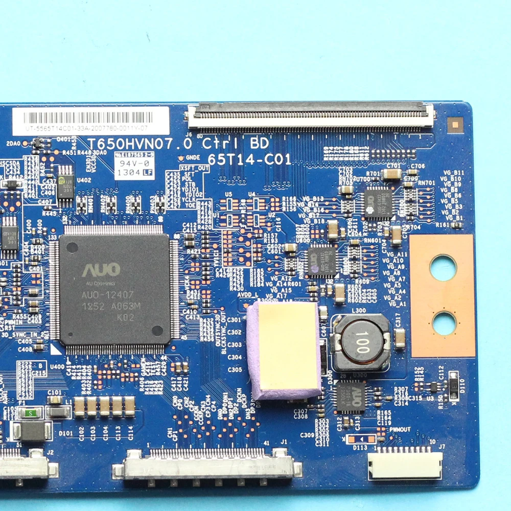 T-con T650HVN07.0 Ctrl BD 65T14-C01 65 tv inch Logic Board оригинальный teste de placa Бесплатная доставка |