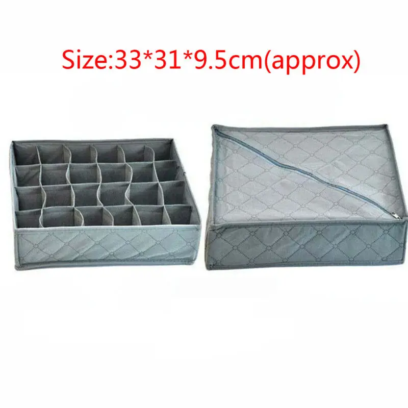 3 шт./компл. складные ящики органайзеры коробка для хранения чехол бюстгальтеров