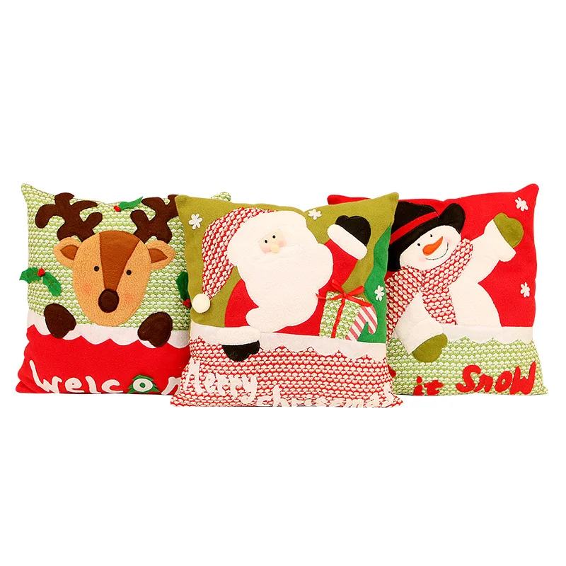 НОВАЯ РОЖДЕСТВЕНСКАЯ Подушка креативное домашнее украшение 3d плюшевая игрушка