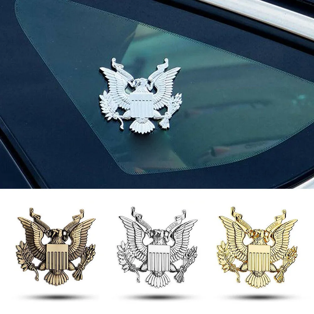 

Part Sticker Trunk Tumblers 3D Window Accessories Alloy Aluminum Badge