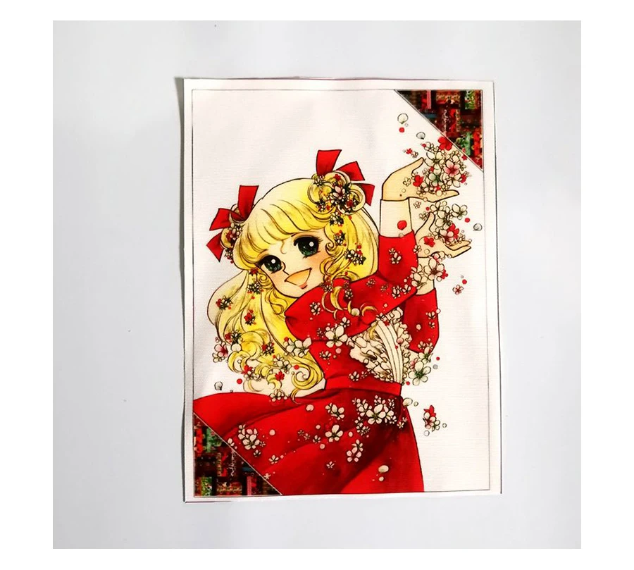 ZENGIA конфеты ткани мультфильм девушка ткань для творчества purpse мешок патч шитья