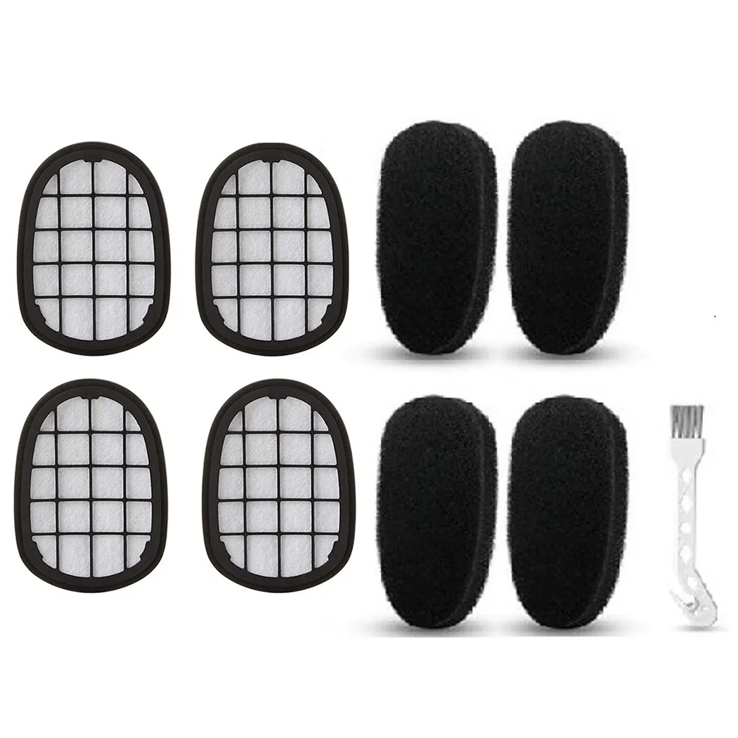 

4Pcs Vacuum Filter For Philips FC6812 FC6813 FC6822 FC6823 FC6826 FC6901 FC E3X0 For Philips Cleaning Performance While Reducing