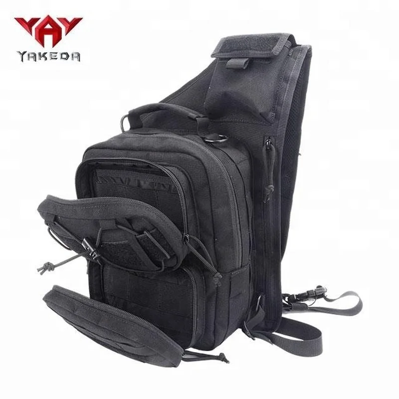 Yakeda Waterproof Shoulder Tactical Sport Outdoor School Hiking Sling Bag